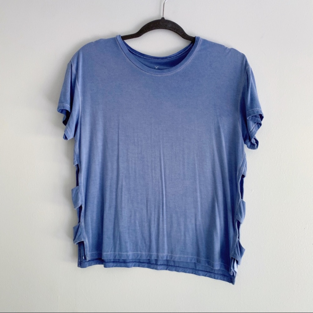 AEO side cut out soft & sexy tee